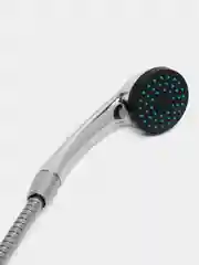 Смеситель для ванны с душем, круглый излив 30 см, кран-буксы 1/2"