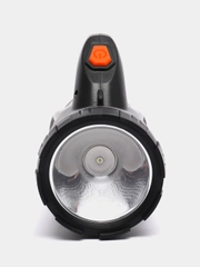 Фонарь прожектор 1 LED, 1 СОВ, 3 Вт, 17х11 см, 4 режима, аккумулятор 1000 мАч, USB