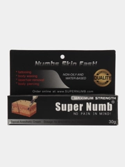 Охлаждающий крем для тату и татуажа Super Numb, 30 грамм