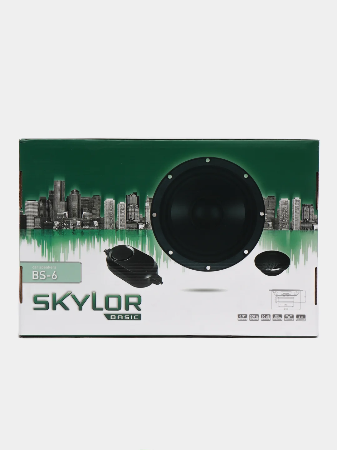 Компонентные динамики SKYLOR BS-6, Автомобильная акустика