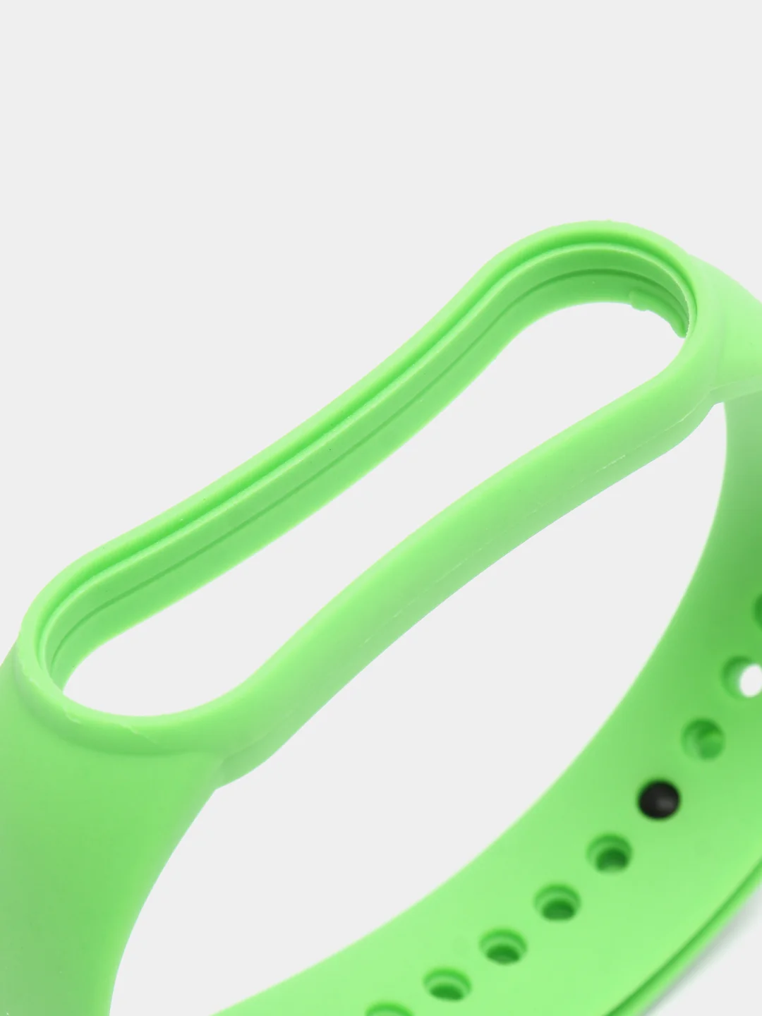 Зеленый ремешок силиконовый для Xiaomi Mi Band 5, Xiaomi Mi Band 6