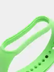 Зеленый ремешок силиконовый для Xiaomi Mi Band 5, Xiaomi Mi Band 6
