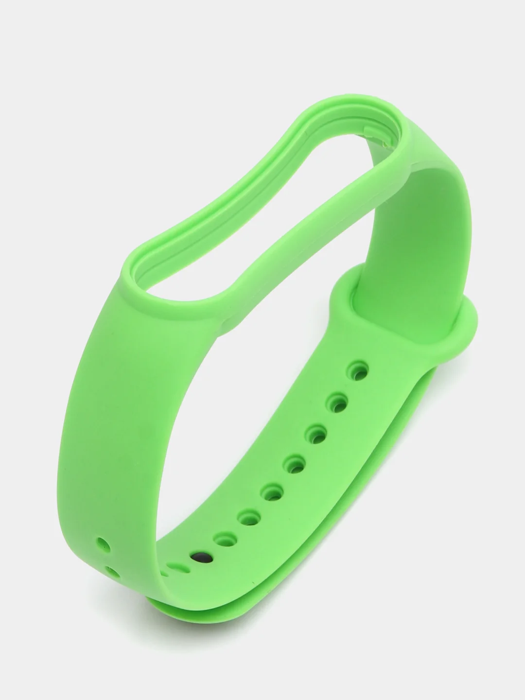 Зеленый ремешок силиконовый для Xiaomi Mi Band 5, Xiaomi Mi Band 6