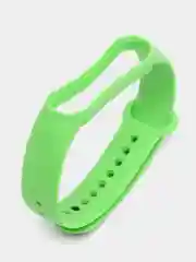 Зеленый ремешок силиконовый для Xiaomi Mi Band 5, Xiaomi Mi Band 6