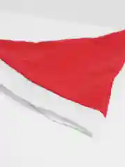Новогодняя гирлянда штора занавес (холодный белый), крючки, шапка Деда мороза