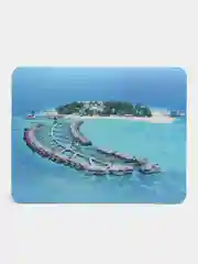 Тёмно-бирюзовый коврик для компьютерной мыши