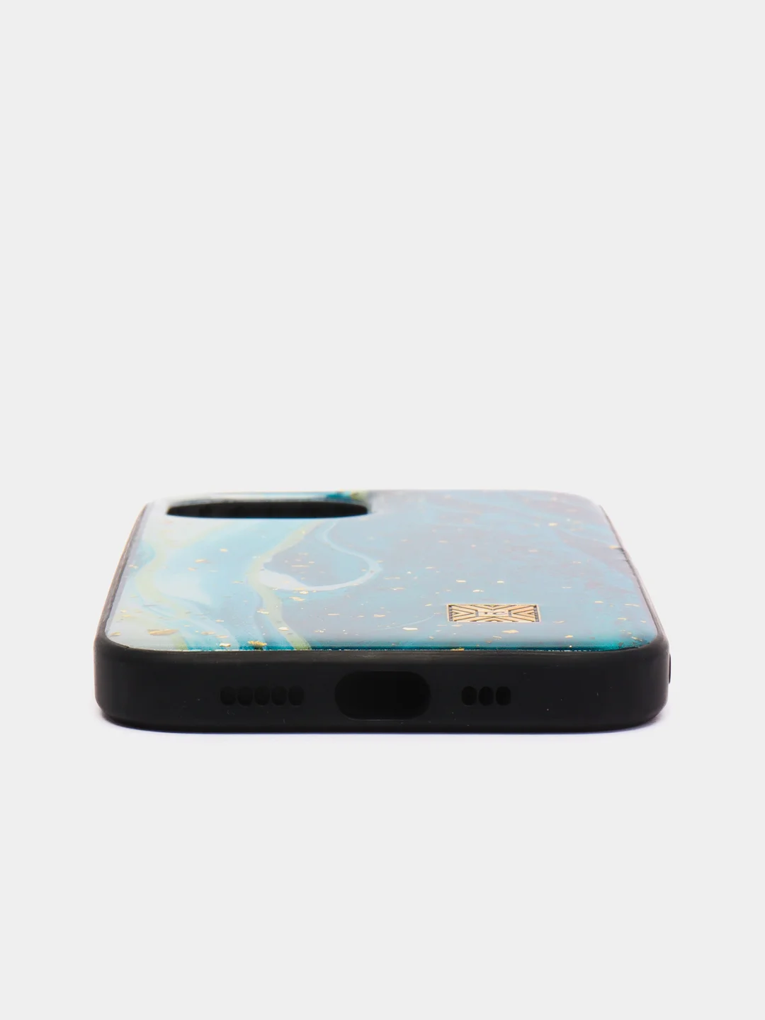 Зеленый чехол для iPhone 14 "DF"