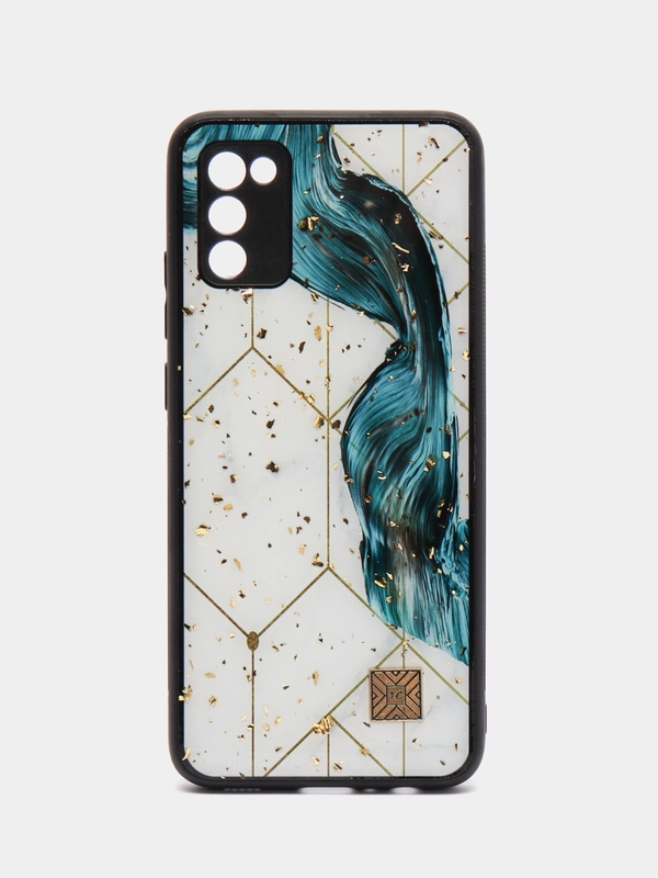 Чехол для Samsung A02S "Волна"