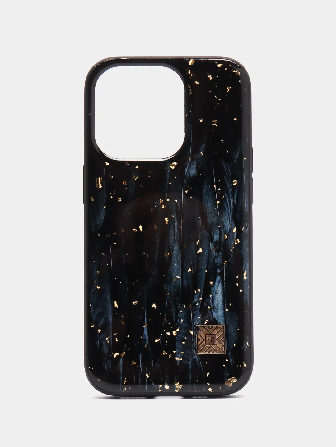 Черный чехол для iPhone 14 Pro "DF"