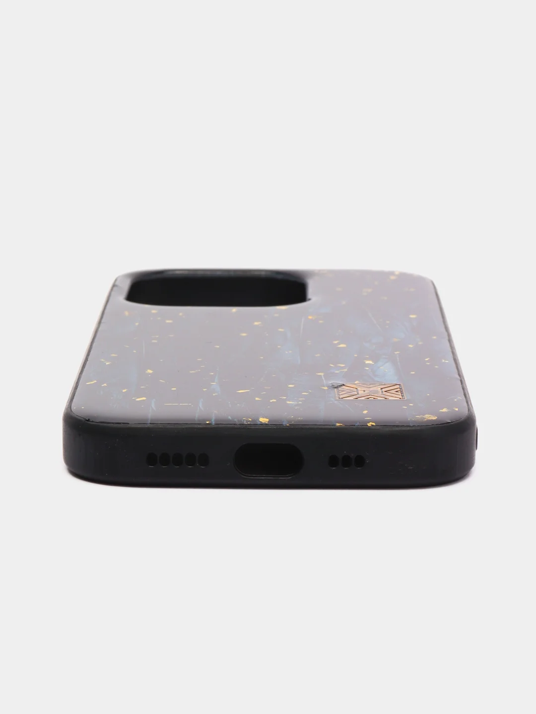 Черный чехол для iPhone 14 Pro "DF"