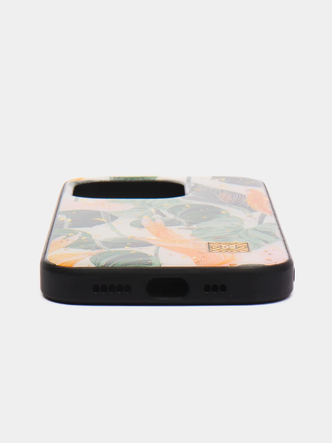 Оранжевый чехол для iPhone 14 Pro "DF"