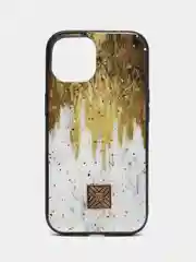 Желтый чехол для iPhone 14 "DF"