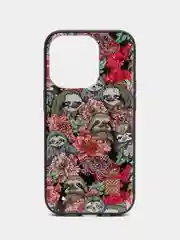 Красный чехол для iPhone 14 Pro "DF"