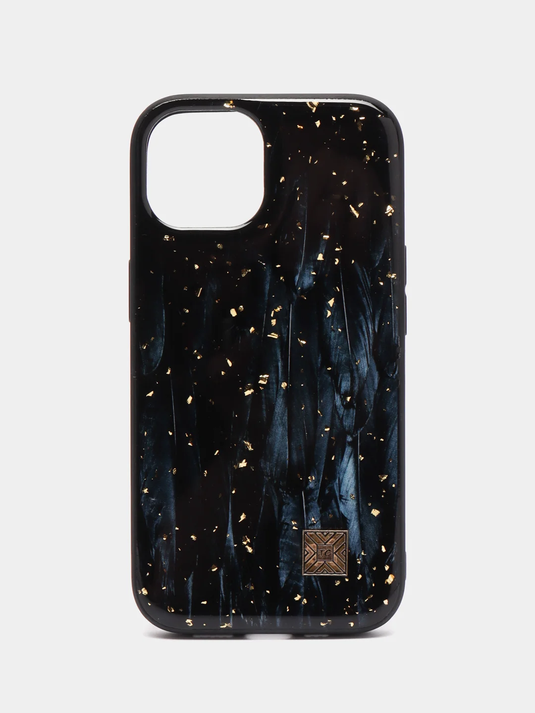 Черный чехол для iPhone 14 "DF"