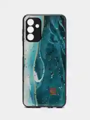 Зеленый чехол для Samsung A13 5G "DF"
