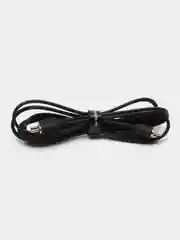 Черный аудиокабель 2xRCA - 2xRCA Borofone BL13 1.5 м, круглый, кабель тюльпан, аудио переходник