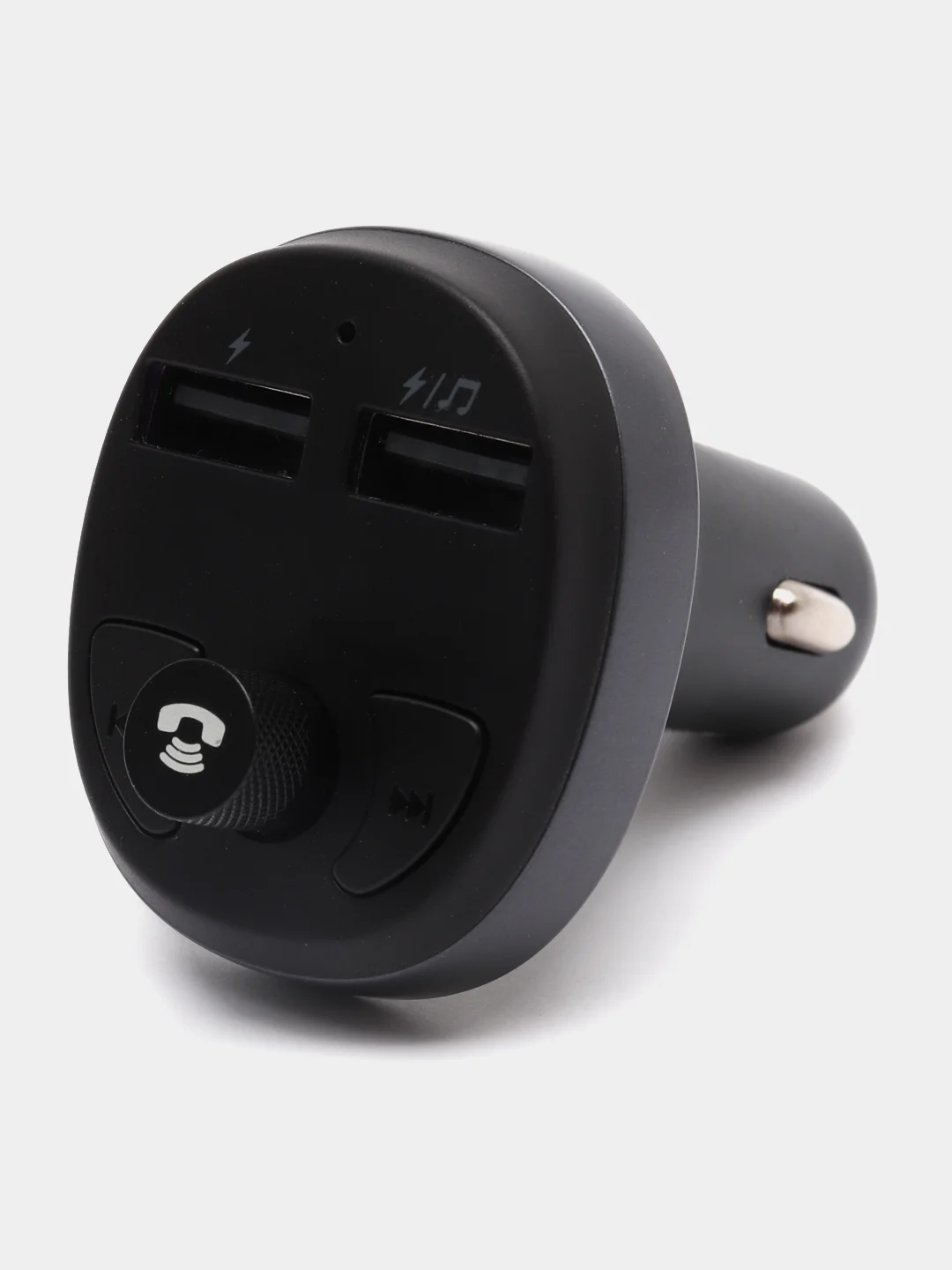 Черный fm-модулятор с функцией зарядки HOCO E41, FM-трансмиттер, ресивер Bluetooth