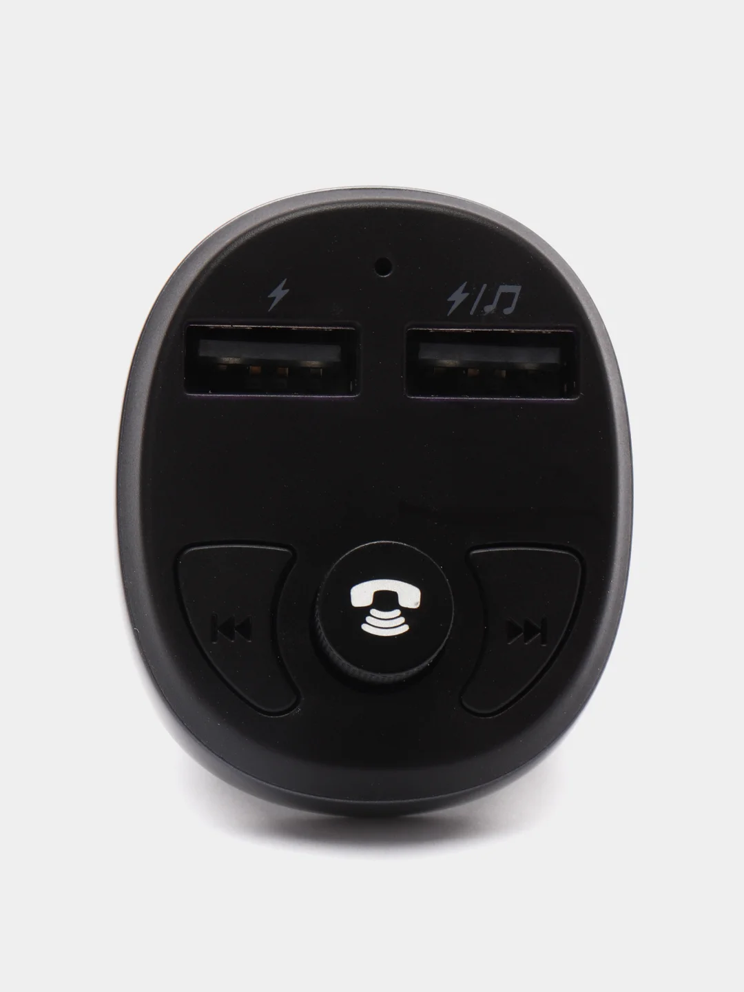 Черный fm-модулятор с функцией зарядки HOCO E41, FM-трансмиттер, ресивер Bluetooth
