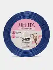 Лазурный лента атласная для упаковки новогодних подарков, 15 мм