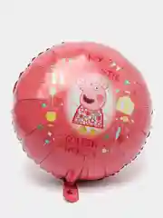 Конфетный воздушный шар фольгированный Свинка Пеппа