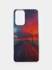 Рыжий чехол для Samsung Galaxy A33, Самсунг Галакси А33 5G, силиконовый, с рисунком