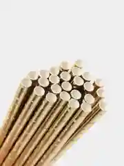 Золотой трубочки для коктейлей, 25 штук