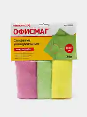 Салфетки универсальные Офисмаг, 3 штуки