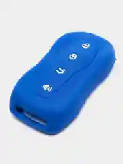 Синий чехол для смарт-ключей Geely Tugella / Geely Atlas Pro силиконовый