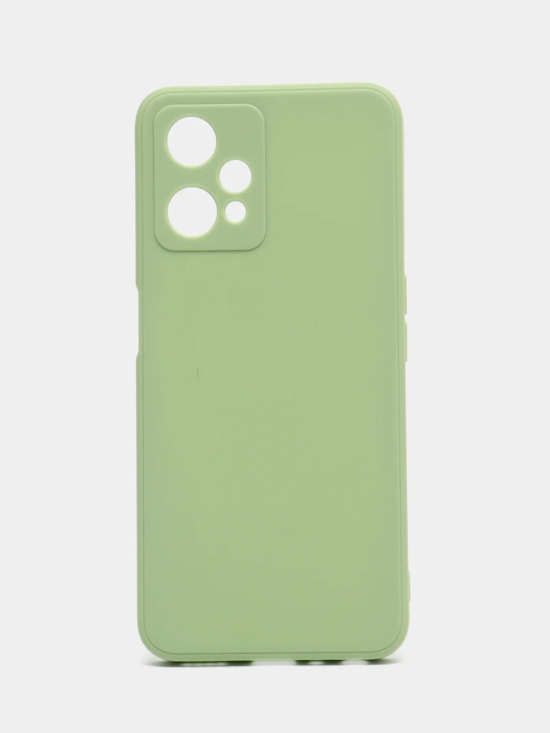 Зеленый чехол для Realme 9 Pro Plus / Realme 9 4G / Realme 9 Pro / Realme C30 C31 C35 силиконовый