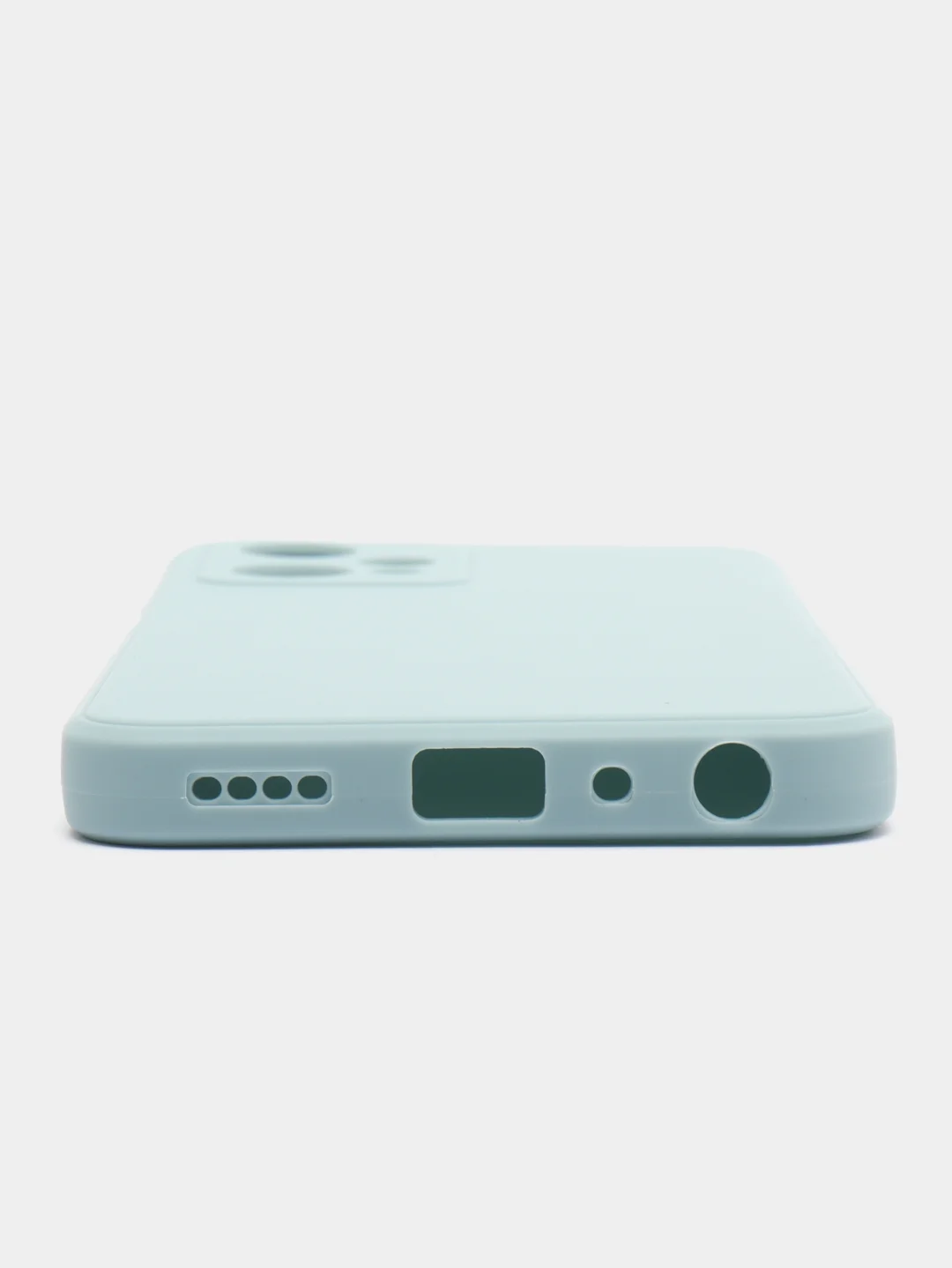 Светло-синий чехол для Realme 9 Pro Plus / Realme 9 4G / Realme 9 Pro / Realme C30 C31 C35 силиконовый