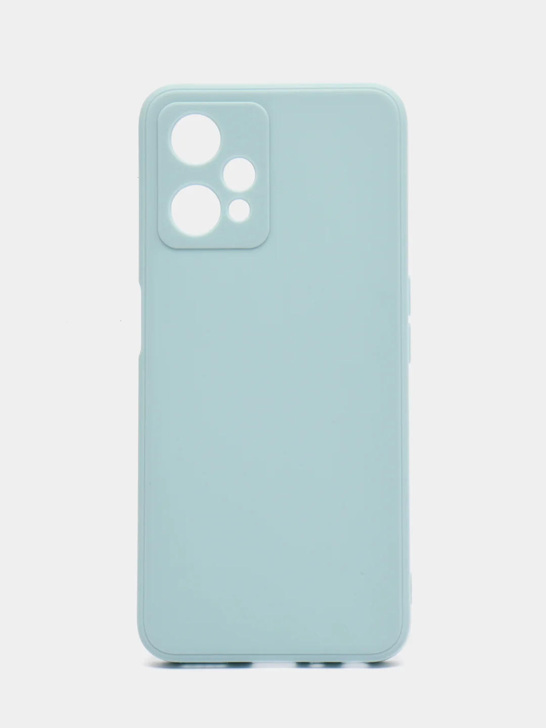 Светло-синий чехол для Realme 9 Pro Plus / Realme 9 4G / Realme 9 Pro / Realme C30 C31 C35 силиконовый