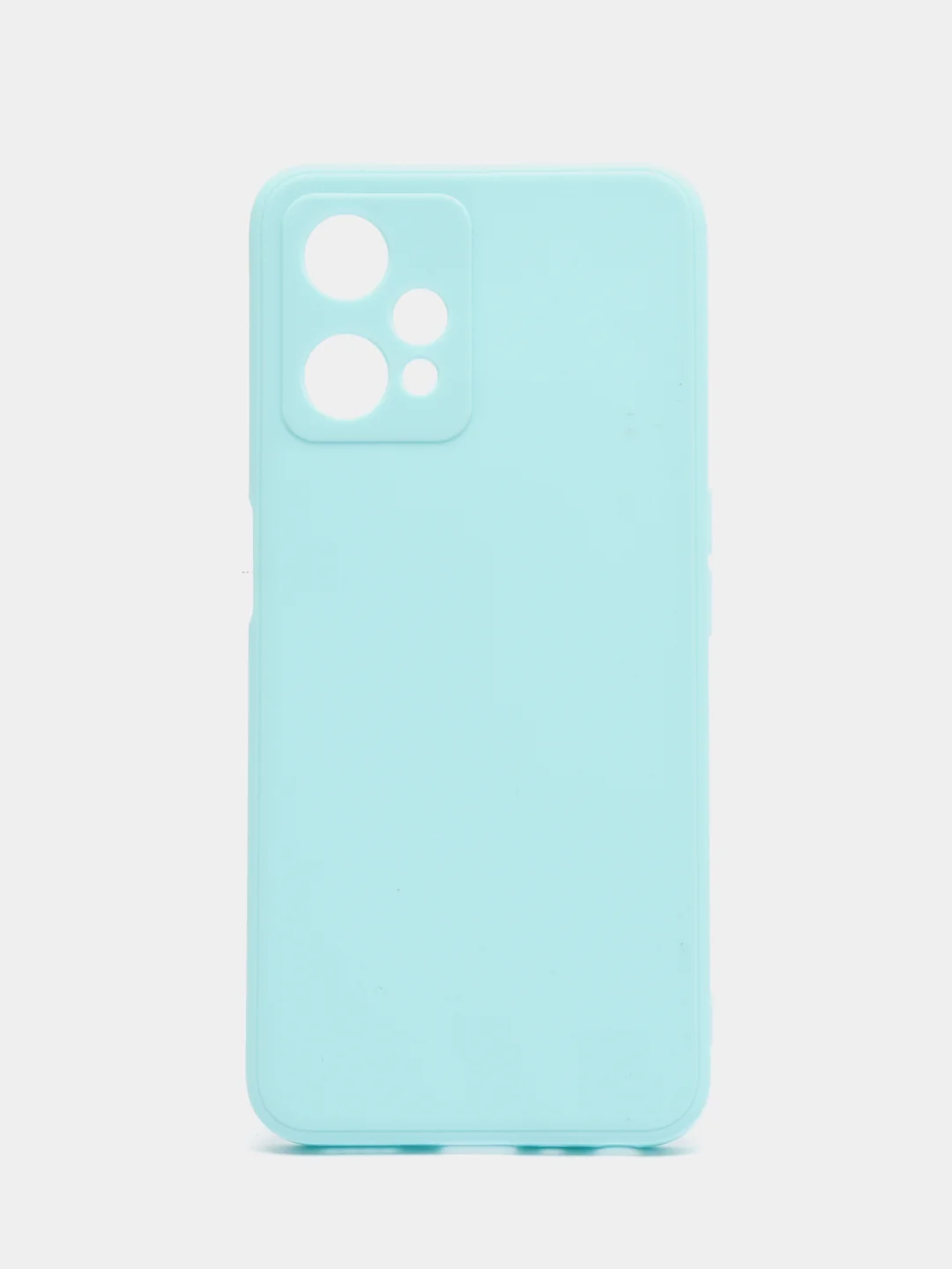 Голубой чехол для Realme 9 Pro Plus / Realme 9 4G / Realme 9 Pro / Realme C30 C31 C35 силиконовый