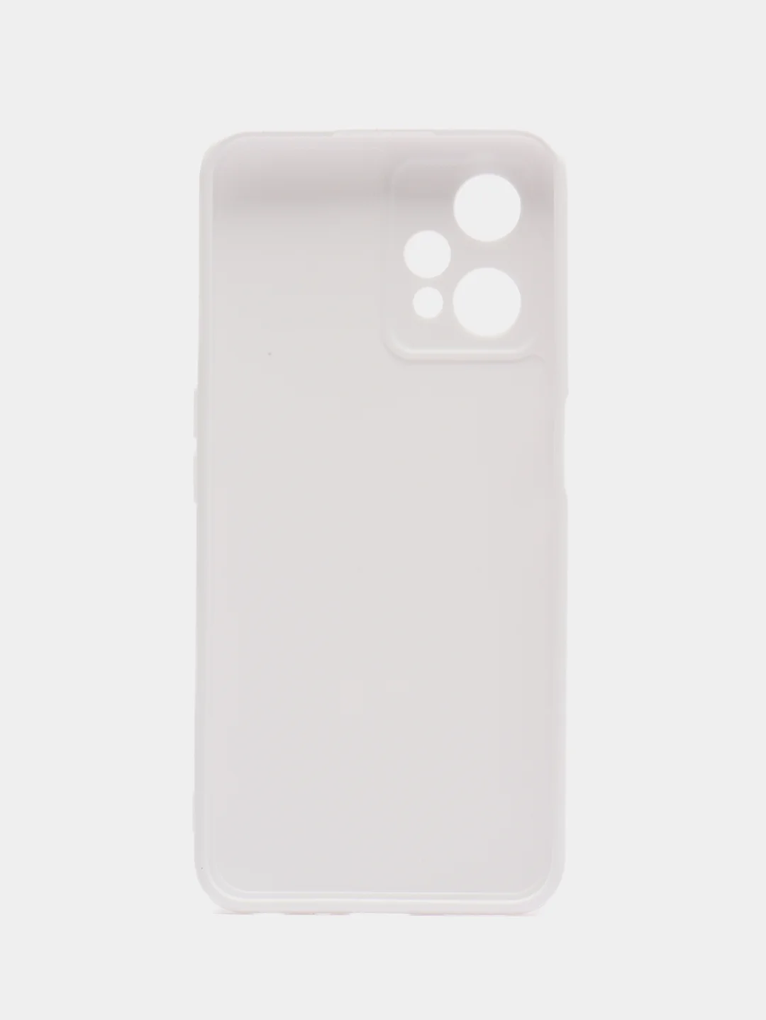 Белый чехол для Realme 9 Pro Plus / Realme 9 4G / Realme 9 Pro / Realme C30 C31 C35 силиконовый