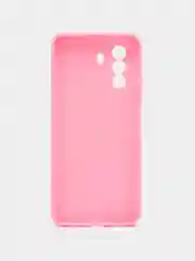 Розовый чехол Huawei Nova Y70, Хуавей Нова У70 силиконовый, цветной, матовый