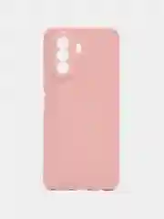Коралловый меланж чехол Huawei Nova Y70, Хуавей Нова У70 силиконовый, цветной, матовый