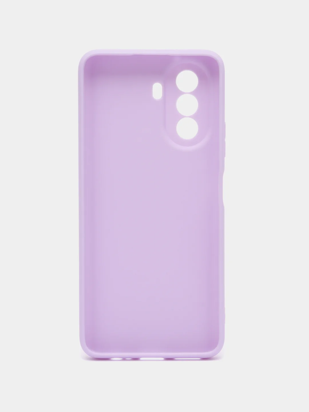 Лавандовый чехол Huawei Nova Y70, Хуавей Нова У70 силиконовый, цветной, матовый