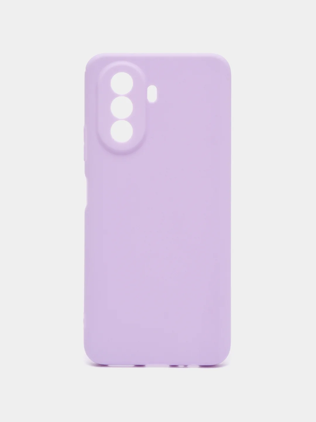 Лавандовый чехол Huawei Nova Y70, Хуавей Нова У70 силиконовый, цветной, матовый