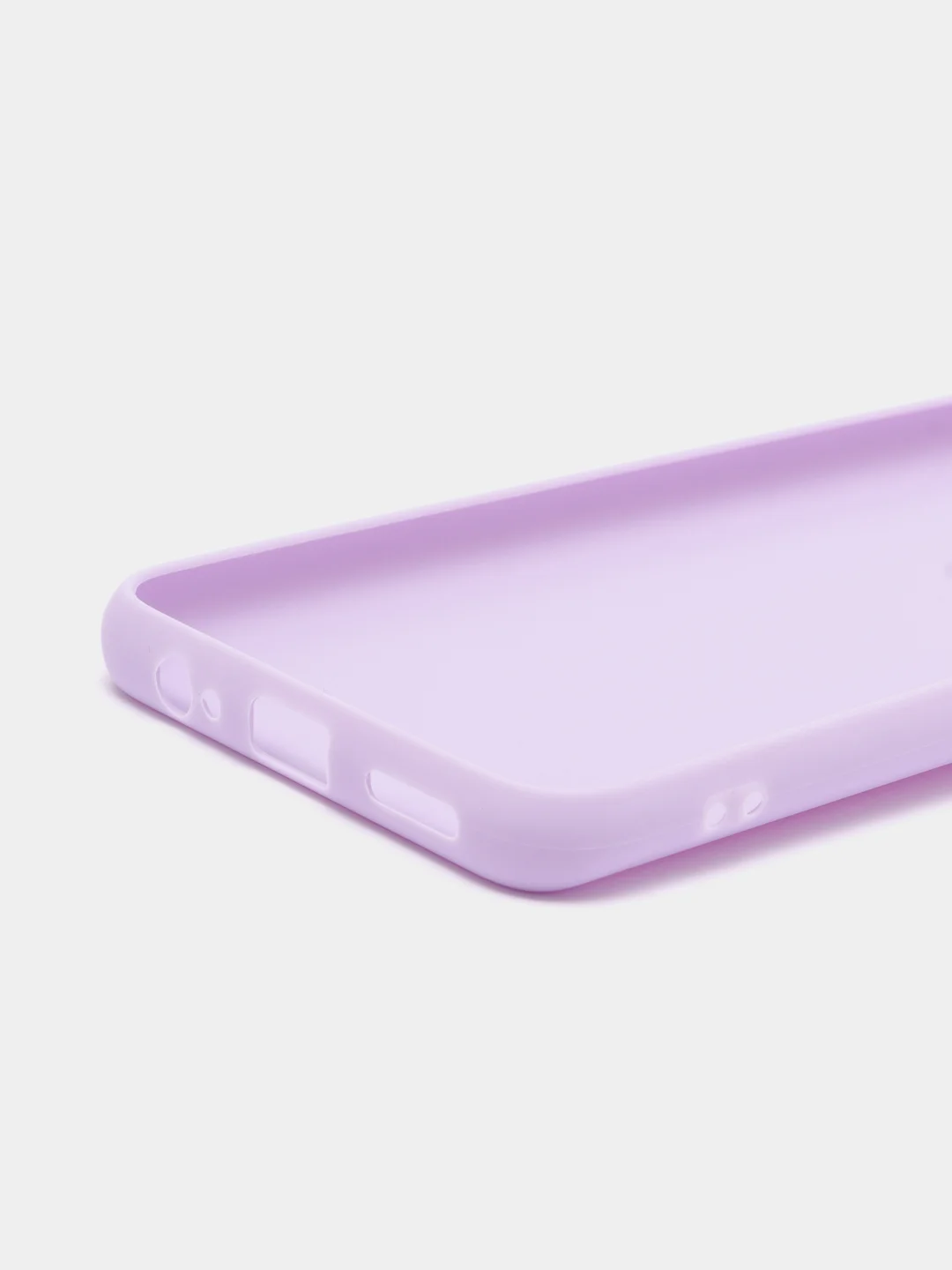 Лавандовый чехол Huawei Nova Y70, Хуавей Нова У70 силиконовый, цветной, матовый