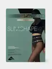 Черный колготки женские OMSA "Slim Shape", 40 ден матовые