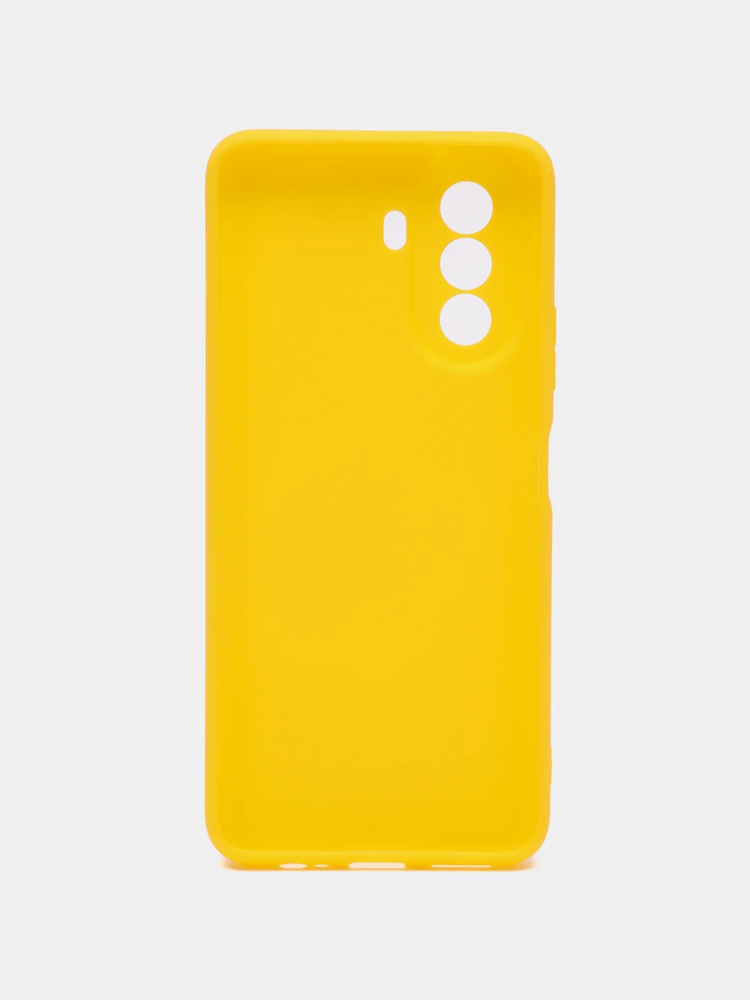 Желтый чехол Huawei Nova Y70, Хуавей Нова У70 силиконовый, цветной, матовый