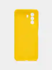 Желтый чехол Huawei Nova Y70, Хуавей Нова У70 силиконовый, цветной, матовый