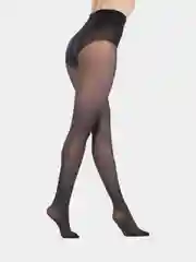 Тёмно-коричневый колготки женские OMSA "Slim Shape", 40 ден матовые