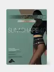 Коричневый колготки женские OMSA "Slim Shape", 40 ден матовые