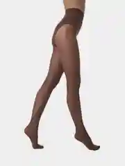Тёмно-коричневый колготки женские OMSA "Slim Shape", 40 ден матовые