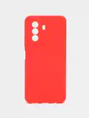 Красный чехол Huawei Nova Y70, Хуавей Нова У70 силиконовый, цветной, матовый