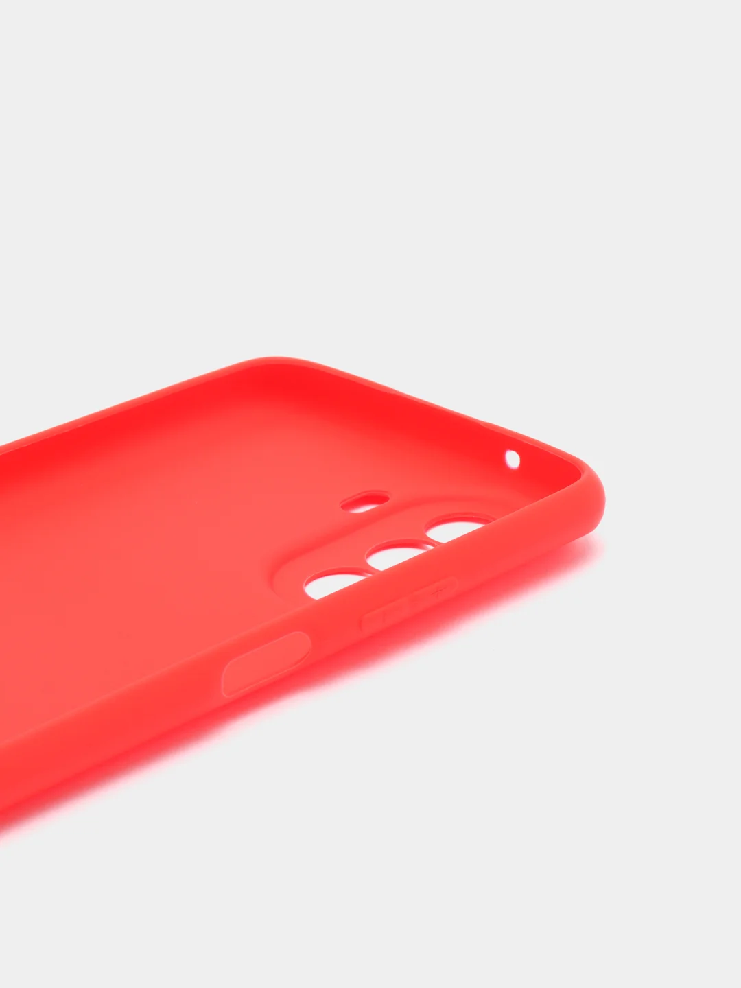 Красный чехол Huawei Nova Y70, Хуавей Нова У70 силиконовый, цветной, матовый