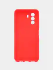 Красный чехол Huawei Nova Y70, Хуавей Нова У70 силиконовый, цветной, матовый