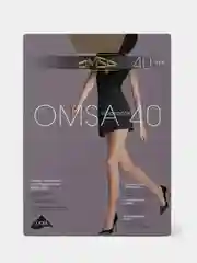 Коричневый колготки женские OMSA, 40 ден с шортиками