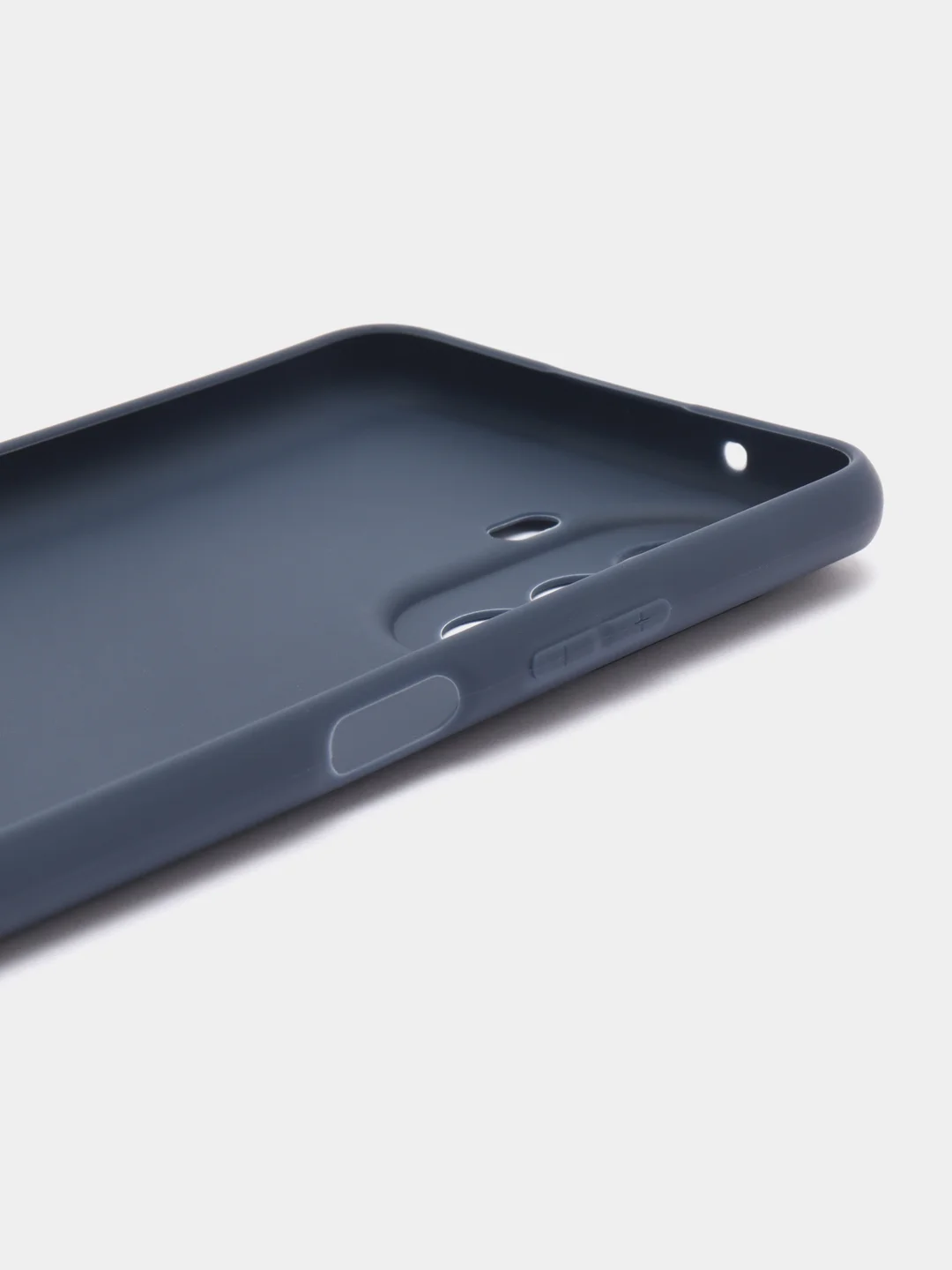 Темно-синий чехол Huawei Nova Y70, Хуавей Нова У70 силиконовый, цветной, матовый