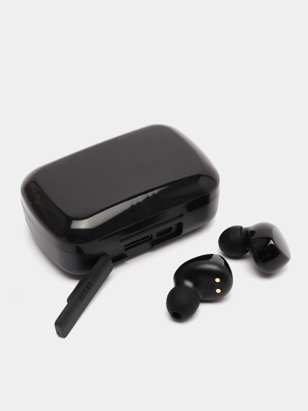 Черный беспроводные наушники M10, Bluetooth, с Power Bank